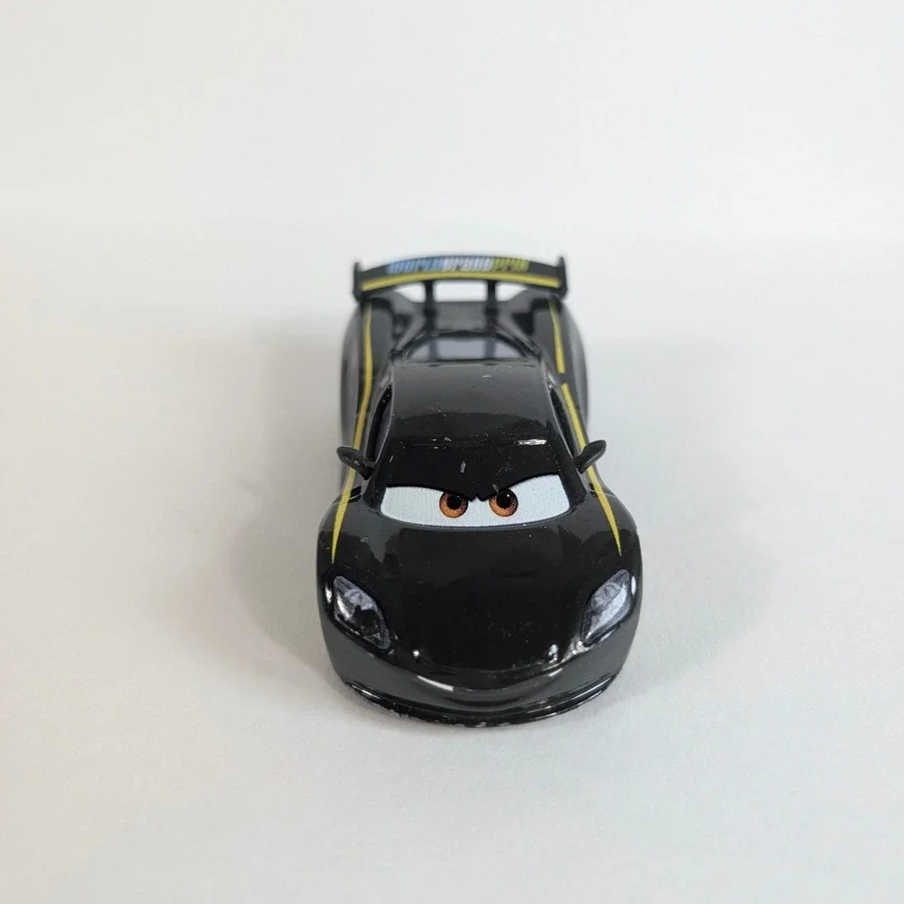 Disney Pixar Cars Mattel Lewis Hamilton World Grand Prix Diecast Black Toy Car